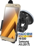 Haicom Mobile Phone Holder Car Hi-500 with Adjustable Hooks Black