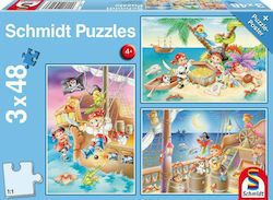 Kinderpuzzle Πειρατές für 4++ Jahre 48pcs Schmidt Spiele