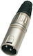 Soundsation Stecker XLR männlich Silber (SXLR01M-B)