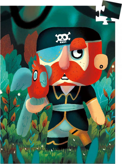 Παιδικό Puzzle Μίνι 'Sam Παπαγάλος' για 5+ Ετών 60pcs Djeco