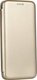 Forcell J510 Elegance Flip Book Δερματίνης Χρυσό (Galaxy J5 2016)