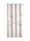 Saint Clair Kids Grommet Top Curtain Jimmy Pink 1752030117011 160x250cm
