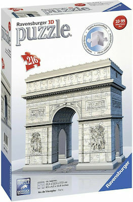 Arc de Triomphe Puzzle 3D 216 Pieces