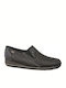 Δερμάτινα Γυναικεία Loafers σε Μαύρο Χρώμα