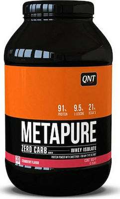 QNT Metapure Zero Carb Whey Isolate Πρωτεΐνη Ορού Γάλακτος με Γεύση Φράουλα 908gr