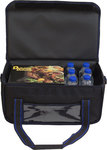 Isothermal Delivery Bag für Lebensmittel Hot Bag Food Carrier 24 Liter mit blauem Streifen