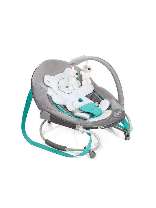 Hauck Manual Baby Bouncer Hearts for Babies up to 9kg J H.634042