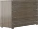 Π18 Σταχτί Wooden Chest of Drawers with 4 Drawers 100x39x73cm