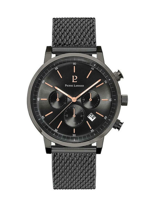 Pierre Lannier Watch Battery with Metal Bracelet