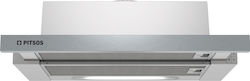 Pitsos Sliding Hood 60cm Inox