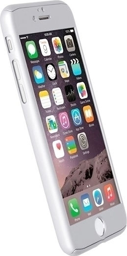 Krusell Arvika 360 Full Cover Πλαστικό Ασημί (iPhone SE 2022/2020)