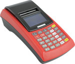 Incotex 777 Portable Cash Register with Battery in Red Color