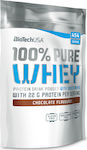 Biotech USA 100% Pure Whey Πρωτεΐνη Ορού Γάλακτος Χωρίς Γλουτένη με Γεύση Hazelnut Walnut 454gr