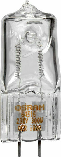 Osram Halogenlampe für Fassung GY6.35 mit Leistung 300W 240V