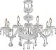 Fan Europe Incanto 8 Люстра 8xE14 Ø83см с Кристали Прозрачен I-INCANTO/8