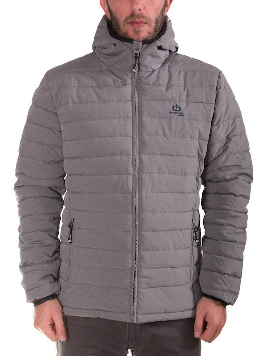 Emerson Men's Winter Puffer Jacket Gray