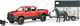 Ram with Trailer and Horse Toy Car 1:16 Pickup Truck for Ages 3+