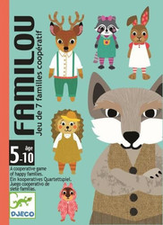 Djeco Board Game Familou for 2-4 Players 5+ Years Old 05103 (EN)