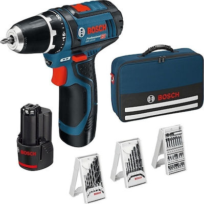 Bosch GSR 12V-15 Drill Driver Battery 12V 2x2Ah