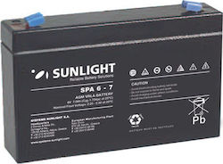 SunLight SPA 6-7 Батерия UPS 6V 7Ah SunLight SPA 6-7 Батерия UPS 6V 7Ah