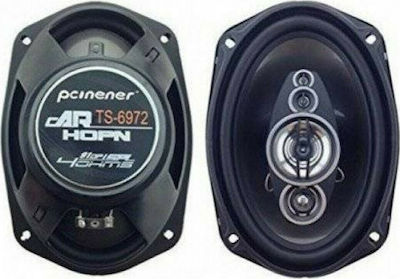 Pcinener Car Speaker Set 6x9" with 1000W RMS (4 Way)