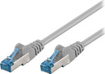 Goobay S/FTP Cat.6a Καλώδιο Δικτύου Ethernet 1m Γκρι