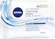 Nivea Refreshing 3 in 1 Șervețele Îndepărtare Machiaj Față & Ochi 25buc