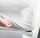La Luna Sheet King Size with Elastic 180x200+30cm. Jersey White