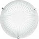 Fan Europe Chantal PL40 Classic Glass Ceiling Light with Integrated LED 40pcs White I-CHANTAL/PL4