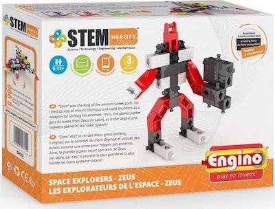 Engino Plastic Construction Toy STEM Heroes Space Explorers - Zeus