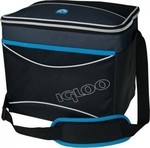 Igloo Insulated Bag Shoulderbag Collapse & Cool 36 24 liters Black/Blue L30.5 x W22.9 x H26.3cm.
