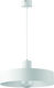 Viokef Norton Adjustable Pendant Light White with Socket E27 35x350cm