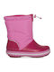 Crocband Lodgepoint Anatomische Kinder-Schneestiefel Rosa
