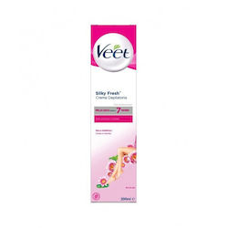 Veet Silk & Fresh Αποτριχωτική Κρέμα 200ml Veet Silk & Fresh Αποτριχωτική Κρέμα 200ml