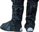 Winger Over Boots Ανδρικές Αδιάβροχες Γκέτες Μηχανής Μαύρο Χρώμα