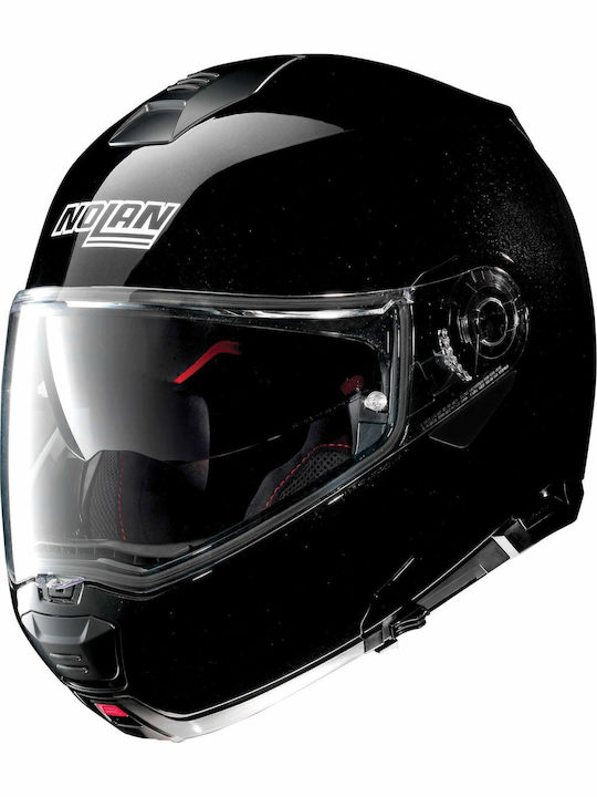 Nolan N100-5 Special N-Com Flip-Up Helmet with Sun Visor ECE 22.05 1650gr Metal Black 12