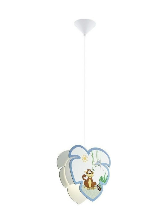 Eglo Louie Single Bulb Kids Lighting Pendant