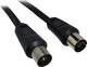 Cablu De Antenă 3c2v 1,5m Coaxial De Sex Masculin-Coaxial De Sex Feminin Negru Oem