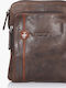 Leather Men's Bag Shoulder / Crossbody Brown