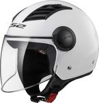 LS2 Airflow OF562 Solid White Κράνος Μηχανής Jet 950gr