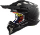 LS2 Subverter MX470 Solid Black Matt Motorradhelm Motocross 1350gr KR3542