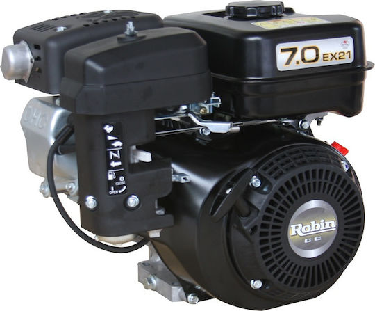Robin 21 Gasoline Engine 211cc 7hp Maximum Revolutions 3600rpm Horizontal Axis with Keyway