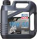 Liqui Moly Motorbike 4T Street Synthetic Motorcycle Oil for Four-Stroke Engines 15W-50 4lt