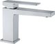 Fiore Kube Mixing Sink Faucet Silver
