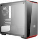 CoolerMaster Masterbox Lite 3.1 TG Mini Tower Κουτί Υπολογιστή με Πλαϊνό Παράθυρο Γκρι