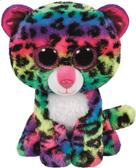 TY Λούτρινο Beanie Boos Dotty Multicolor Leopard Reg για 3+ Ετών 15 εκ.