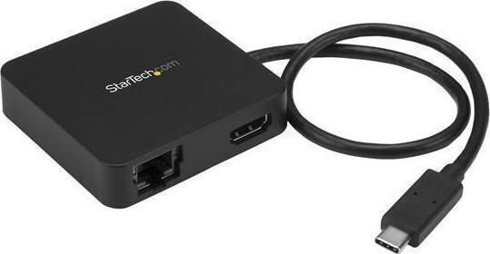 StarTech USB-C Докинг станция с HDMI 4K PD Ethernet Черен (DKT30CHD)