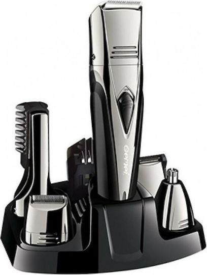 Gemei Set Rechargeable Hair Clipper Gray GM-575