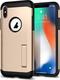 Spigen Slim Armor Задна корица Пластмаса 1.2мм Златист (iPhone X / XS)