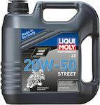 Liqui Moly Motorbike 4T Ulei de motocicletă pentru motoare în 4 timpi 20W-50 4lt